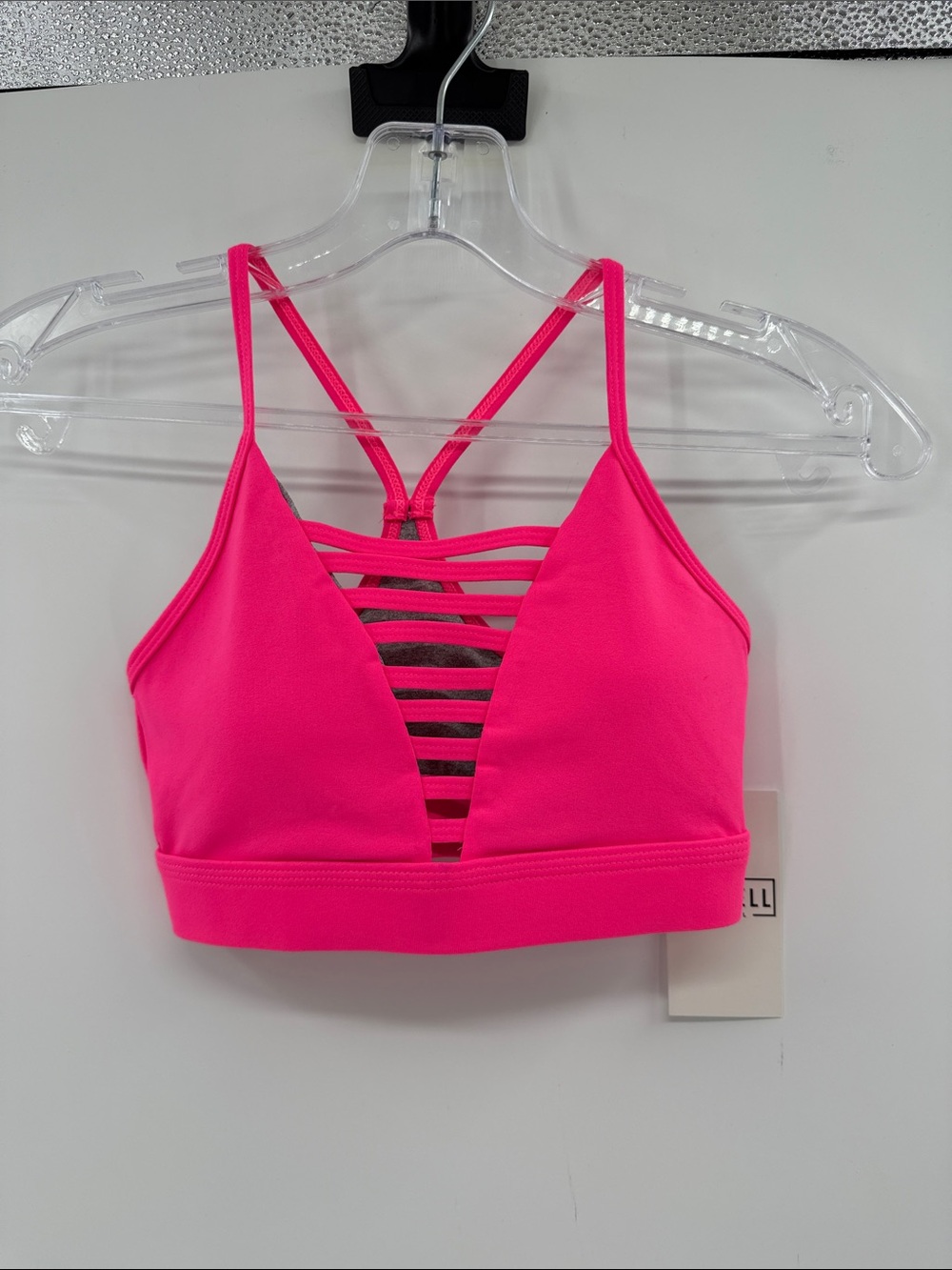 The Barbell Cartel Evolution Sports Bra - Neon Pink - XS - New with tags